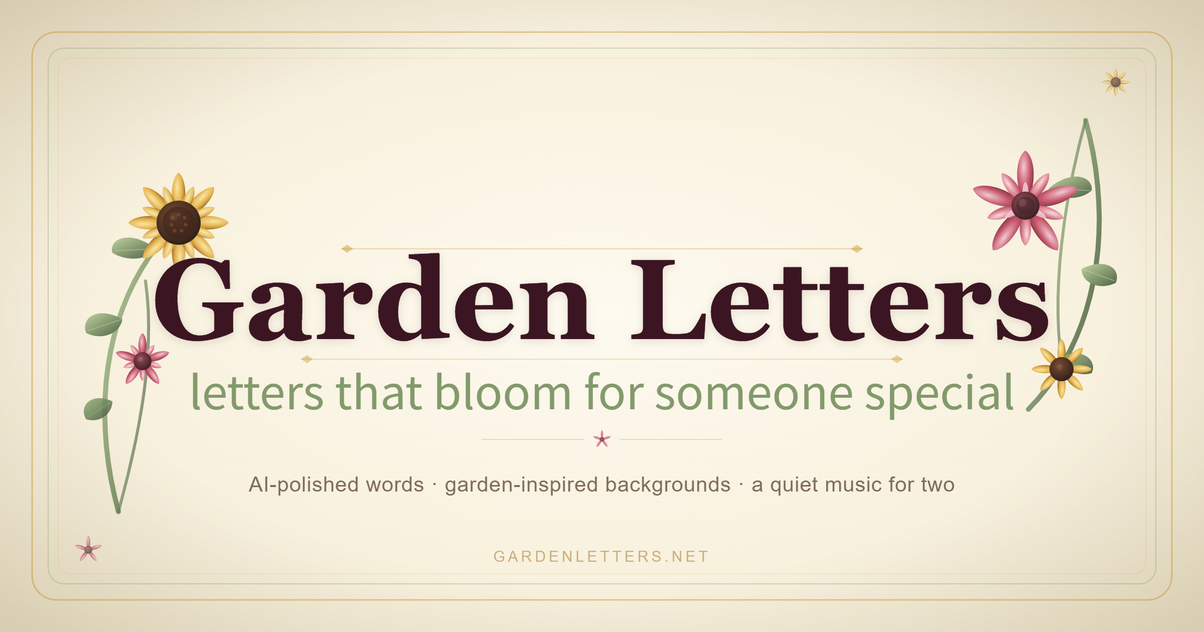 Garden Letters